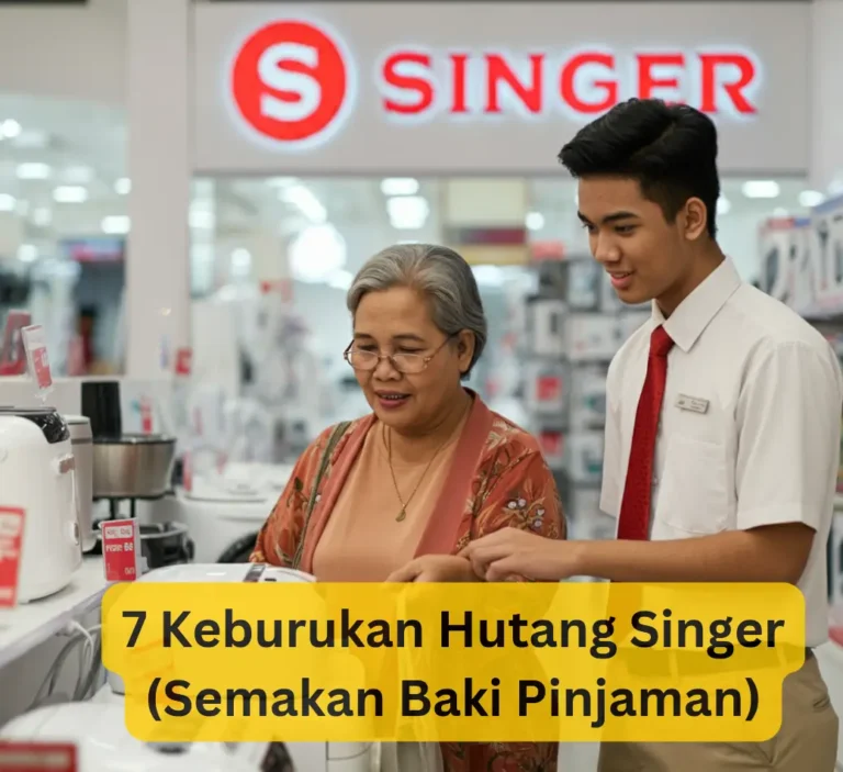 7 Keburukan Hutang Singer(Semakan Baki Pinjaman)