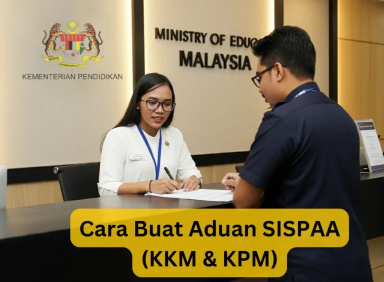 Cara Buat Aduan SISPAA(KKM & KPM)