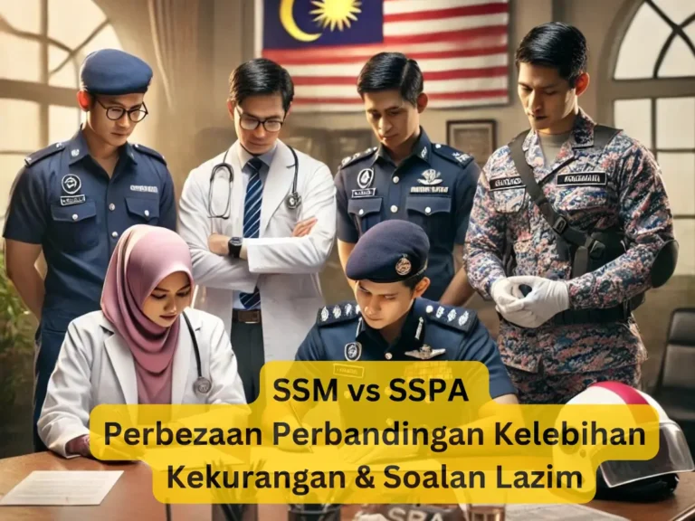 SSM vs SSPA Perbezaan Perbandingan Kelebihan Kekurangan & Soalan Lazim