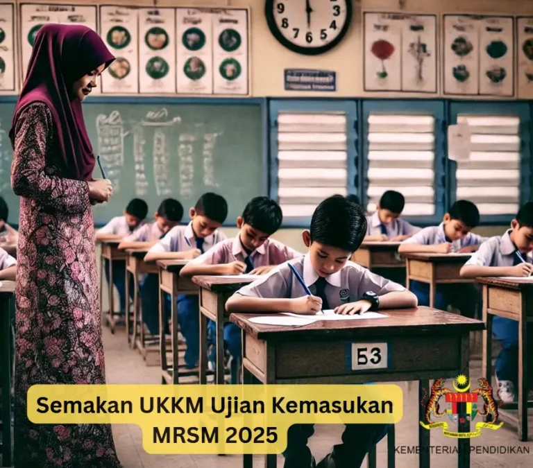 Semakan UKKM Ujian Kemasukan MRSM 2025