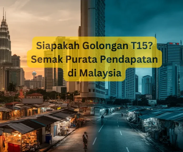 Siapakah Golongan T15 & Semak Purata Pendapatan di Malaysia