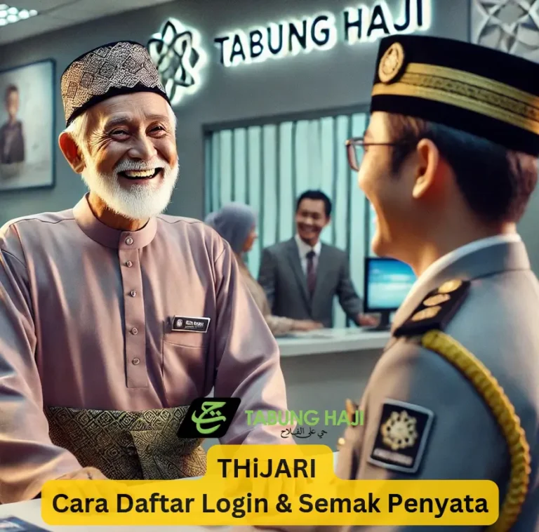 THiJARI Cara Daftar Login & Semak Penyata Tabung Haji Online