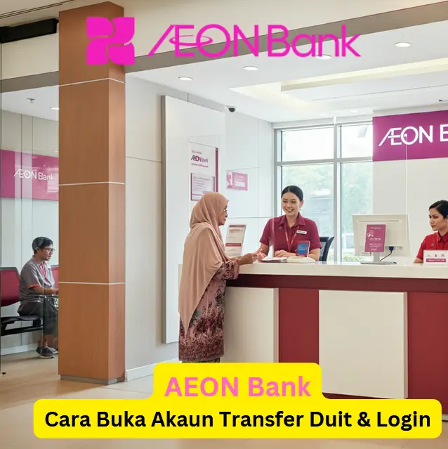 AEON Bank Cara Buka Akaun Transfer Duit & Login