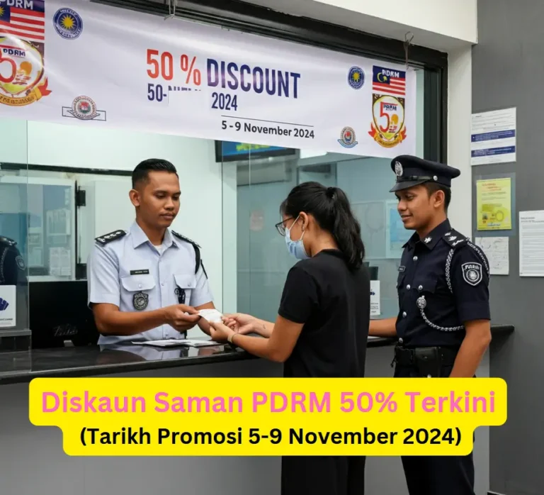 Diskaun Saman PDRM 50% Terkini (Tarikh Promosi 5-9 November 2024)