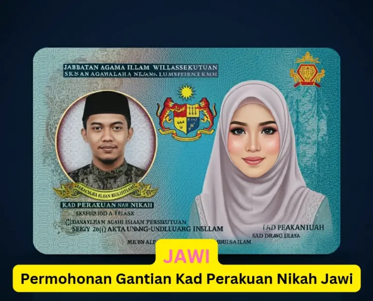 Permohonan Gantian Kad Perakuan Nikah Jawi