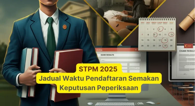 STPM 2025 Jadual Waktu Pendaftaran Semakan Keputusan Peperiksaan