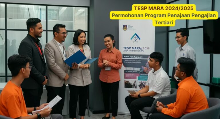 TESP MARA 20242025 Permohonan Program Penajaan Pengajian Tertiari