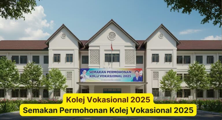 Semakan Permohonan Kolej Vokasional 2025