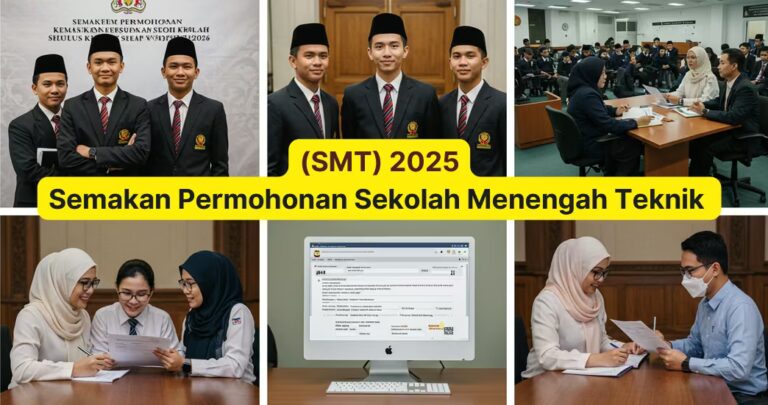 Semakan Permohonan Sekolah Menengah Teknik (SMT) 2025